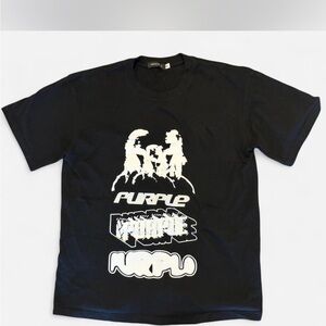 Purple Brand Luxury T-Shirt with Print